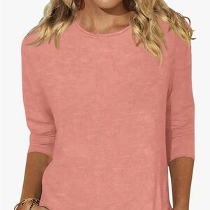 Women's Short Sleeve Tee - Light Pink